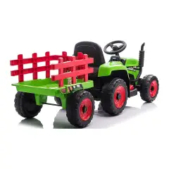 Teo's - Trattore Elettrico con Luci Suoni 10.v Max30kg con Telecomando - Tricicli e primi passi