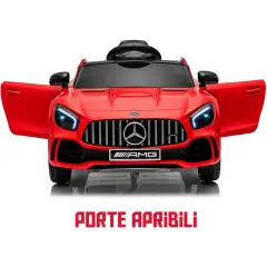 Auto Elettrica Mercedes 12V GTR AMG Rossa - auto