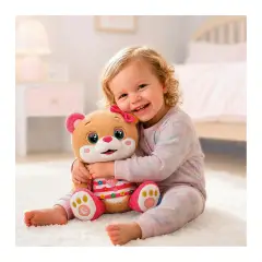 Clementoni Baby Dolce Milly, Orsacchiotto Interattivo con Storie 12+ Mesi - Primi giochi