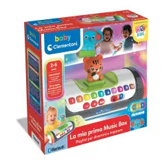 Clementoni Baby La Mia Prima Music Box Bluetooth, 40 Canzoni, 2-6 Anni - Educazione musicale