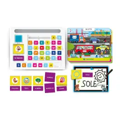 Clementoni Sapientino Leggo e Scrivo: 100 Parole con Lavagna, 4-6 AnnI - sapientino