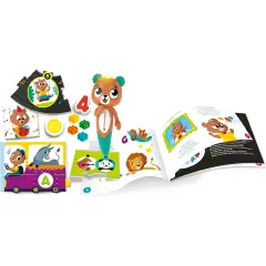 Clementoni Sapientino Teddy Penna Parlante con Libretto, 2-4 Anni - sapientino