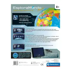 Clementoni Sapientino Più – Esploramondo Smart App Intelligenza Artificiale 7+ Anni - sapientino