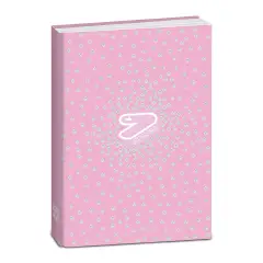 Diario Seven Glitzycute Datato 12 Mesi Standard con Strass - diari