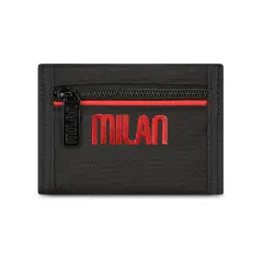 Portafoglio Milan Seven Rossoneri Connection con Velcro e Zip - valige e borse da viaggio