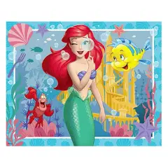 Puzzle 48 Pezzi Disney Princess Ariel - Ravensburger - Puzzle in cartone