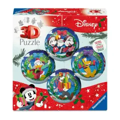 Puzzle 3D Puzzleball 54 Pezzi Disney Natale - puzzle 3d