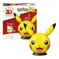 Puzzle 3D Pikachu Con Orecchie - puzzle 3d
