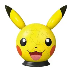 Puzzle 3D Pikachu Con Orecchie - puzzle 3d