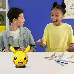 Puzzle 3D Pikachu Con Orecchie - puzzle 3d