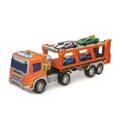 Camion Bisarca Frizione Con 4 Auto Metallo - modellini