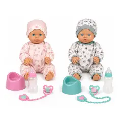 Bambola Bebe Bellissimo 40 Cm Beve E Fa Pipì - Bambole e accessori