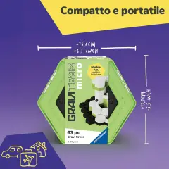 GraviTrax Micro Set S Gravi Green Verde - Giochi di Abilità