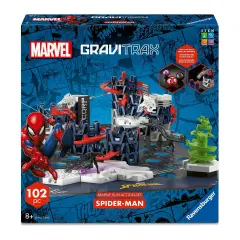 Ravensburger GraviTrax Spider-Man Action Set M, Pista Biglie 102 Pz 8+ - Giochi di Abilità