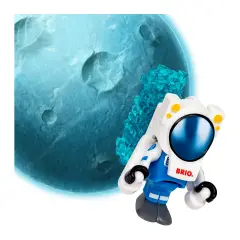 BRIO World: Grande Stazione Spaziale con Treno in Legno 3+ Anni - Costruzioni in legno