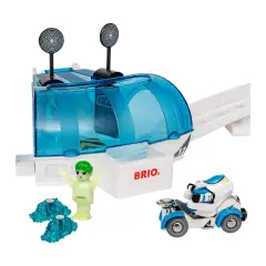 BRIO World: Grande Stazione Spaziale con Treno in Legno 3+ Anni - Costruzioni in legno