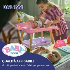Baby Born Accappatoio Per Bambole 43cm - Bambole e accessori