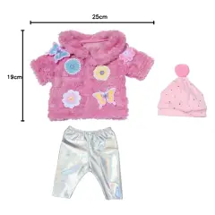 Baby Born Set Cappotto Rosa 43 Cm - Bambole e accessori