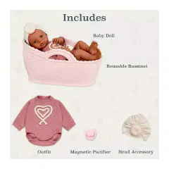 Baby Born NeoBorn Bambola Carnagione Scura E Occhi Aperti - Bambole e accessori