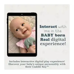 Baby Born NeoBorn Bambola Carnagione Scura E Occhi Aperti - Bambole e accessori
