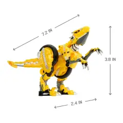 Armorsaurs Evolver Blaze - Figura 2 in 1 trasformabile da dinosauro a veicolo - action figures ed accessori