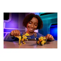 Armorsaurs Evolver Blaze - Figura 2 in 1 trasformabile da dinosauro a veicolo - action figures ed accessori