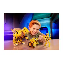 Armorsaurs Evolver Blaze - Figura 2 in 1 trasformabile da dinosauro a veicolo - action figures ed accessori