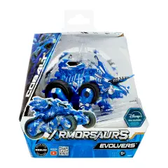 Armorsaurs Evolver Cobalt - Figura 2 in 1 trasformabile da dinosauro a veicolo - action figures ed accessori