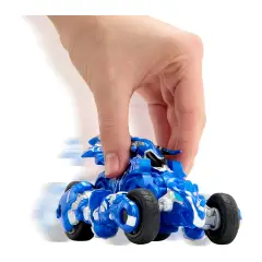 Armorsaurs Evolver Cobalt - Figura 2 in 1 trasformabile da dinosauro a veicolo - action figures ed accessori