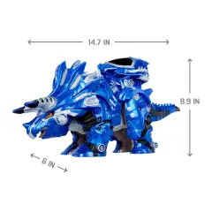 Armor-Up Triceratops dinosauro Cobalt - action figures ed accessori