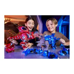 Armor-Up Triceratops dinosauro Cobalt - action figures ed accessori