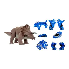 Armor-Up Triceratops dinosauro Cobalt - action figures ed accessori