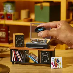 Mga's Miniverse Real Music Record Player - Giradischi Funzionante - collezionabili bambina