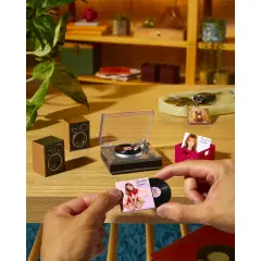 Mga's Miniverse Real Music Record Player - Giradischi Funzionante - collezionabili bambina