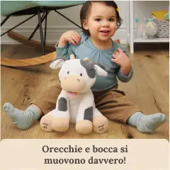 Gund Lina Mucca Interattiva Canterina | Spin Master - peluches 0/36 mesi