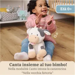 Gund Lina Mucca Interattiva Canterina | Spin Master - peluches 0/36 mesi