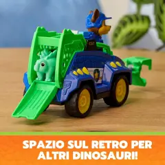 Paw Patrol Dino Movie Veicolo Chase - action figures ed accessori