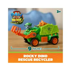 Paw Patrol Dino Movie Veicolo Rocky - action figures ed accessori