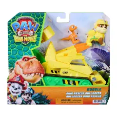 Paw Patrol Dino Movie Veicolo Rubble - action figures ed accessori