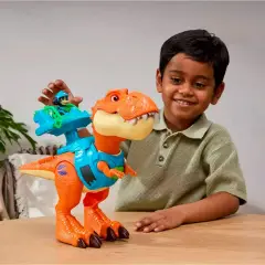 Paw Patrol Dino Movie Rex & Timmy - action figures ed accessori