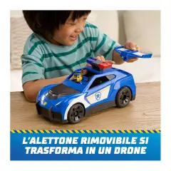 Paw Patrol Veicolo Polizia Chase Deluxe - action figures ed accessori