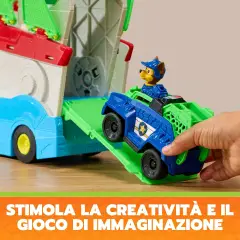 Paw Patrol Dino Movie Dino Patroller Trasformabile - action figures ed accessori
