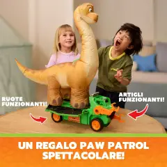 Paw Patrol Dino Movie Megasauro - action figures ed accessori