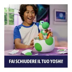 Yoshi Interattivo, Super Mario Galaxy Il Film, Uovo e Personaggio - action figures ed accessori