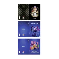 K Pop Demon Hunters Quaderno Maxi Rigatura C - Cancelleria varia