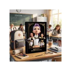 K Pop Demon Hunters Diario Scolastico 3D Copertina Morbida - diari