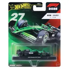 Hot Wheels Premium Kick Sauber F1 Team #27 JKD84 - modellini