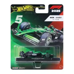 Hot Wheels Premium Kick Sauber F1 Team #5 Gabriel Bortoleto JKD89 - modellini