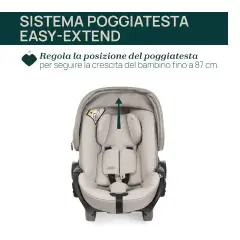 Chicco  Seggiolino Auto First Seat Recline I-size Como Lake Lake Ed. Limitata - neonati 40-87 cm (0-1 anno)