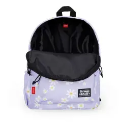 Legami - My Backpack Zaino Daisy Lilac Lilla Con Margherite - legami